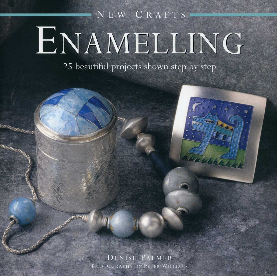 New Crafts: Enamelling: 25 Beautiful Projects Shown Step by Step book cover by Denise Palmer