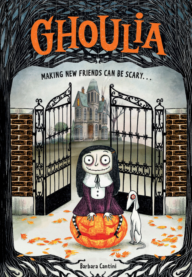 Ghoulia: Making New Friends Can Be Scary (Book #1) (Ghoulia) book cover by Barbara Cantini
