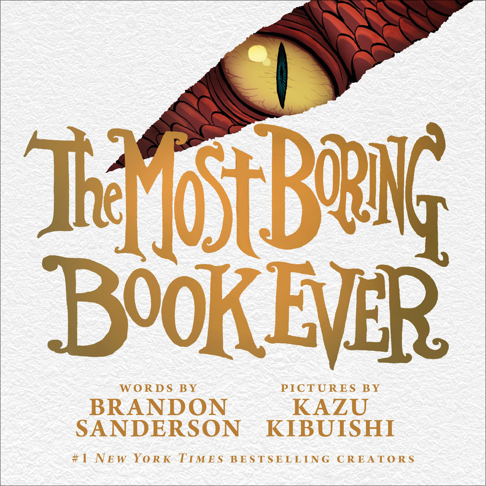 The Most Boring Book Ever book cover by Brandon Sanderson