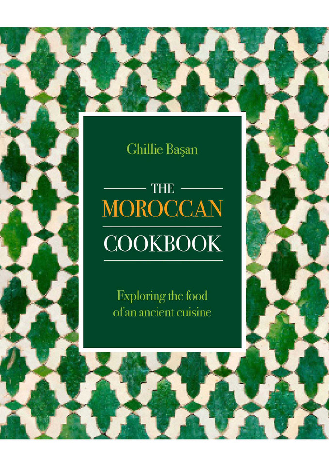 Moroccan Cookbook: Exploring the Food of a Timeless Cuisine book cover by Ghillie Basan