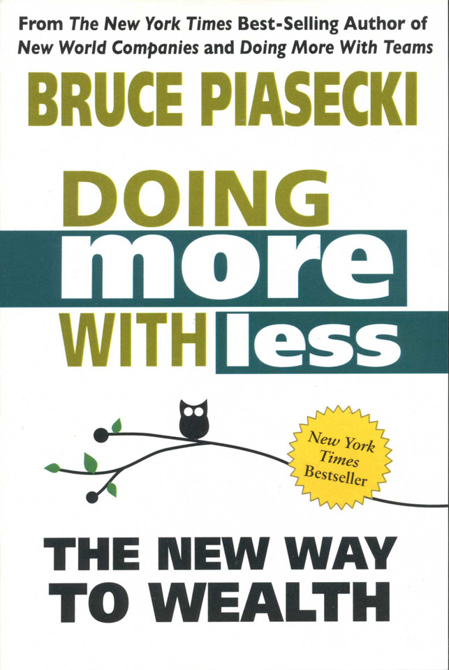 Doing More With Less: The New Way To Wealth book cover by Bruce Piasecki