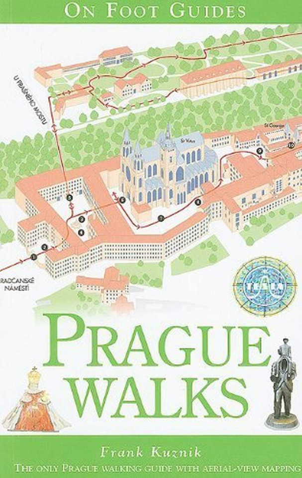 Prague Walks (On Foot Guides) book cover by Frank Kuznik