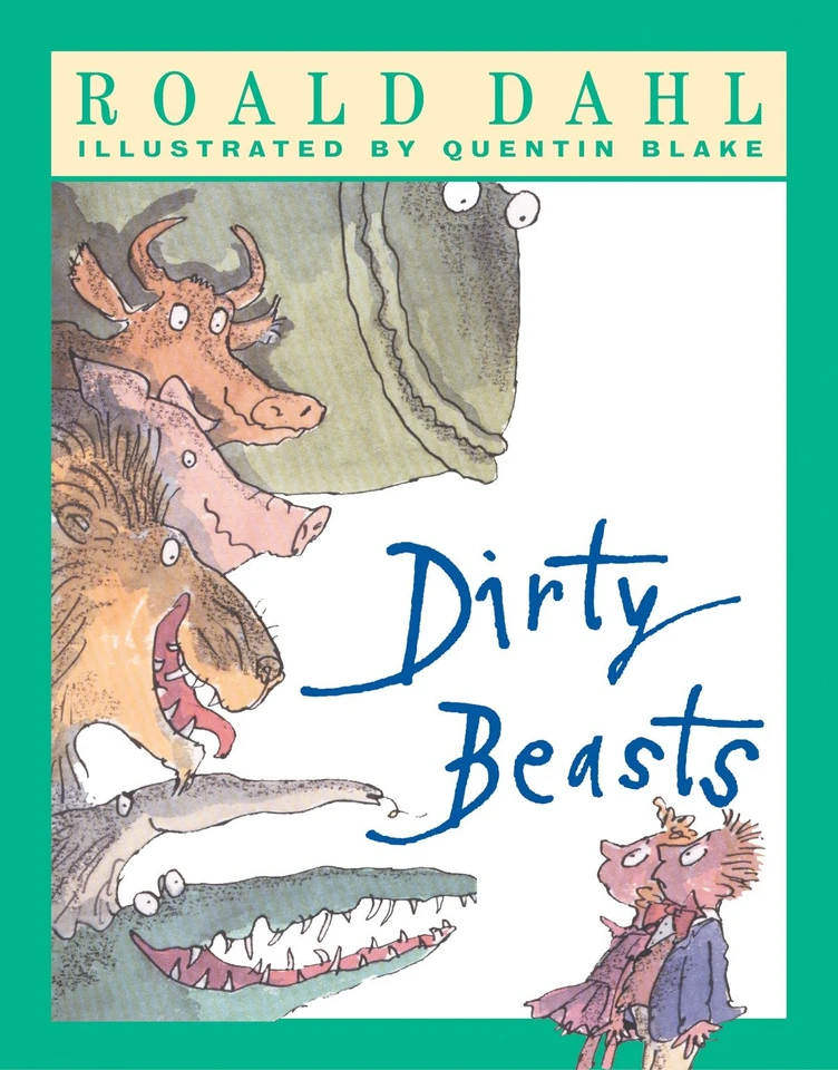 Dirty Beasts book cover by Roald Dahl