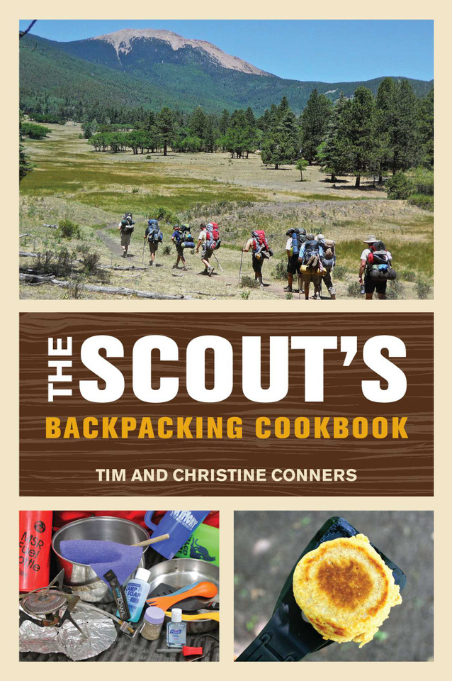 Scout's Backpacking Cookbook book cover by Christine Conners, Tim Conners