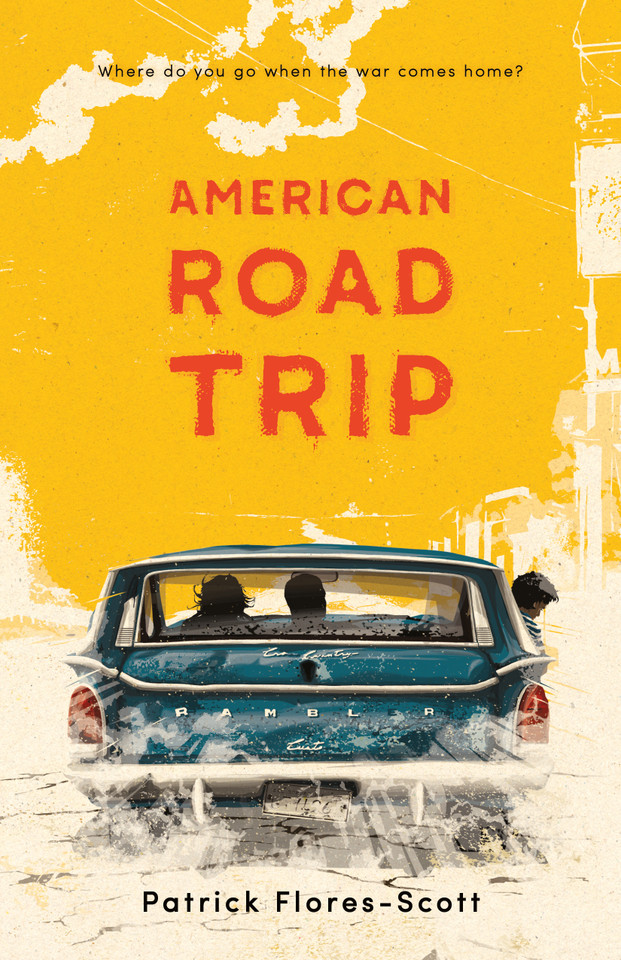 American Road Trip book cover by Patrick Flores-Scott