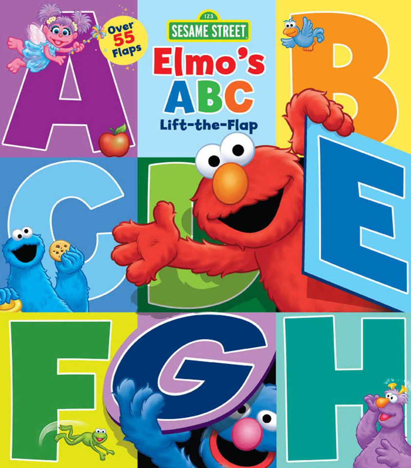 Sesame Street: Elmo's ABC Lift-the-Flap (Lift-the-Flap) book cover by Lori C. Froeb