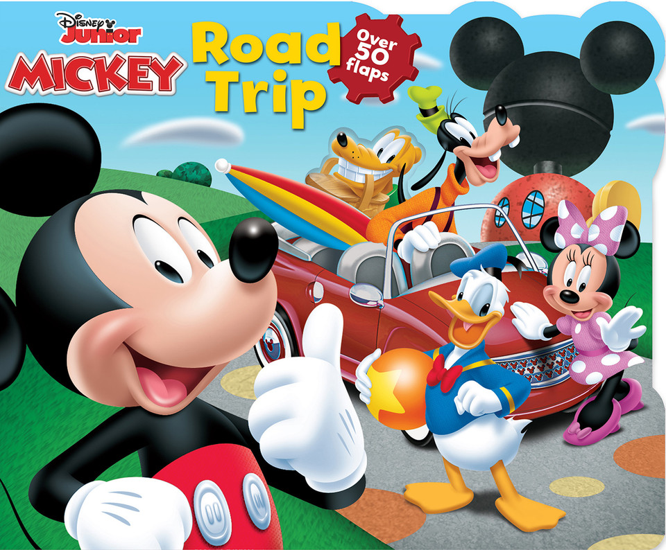 Disney Mickey Road Trip (Lift-the-Flap) book cover by Lori C. Froeb
