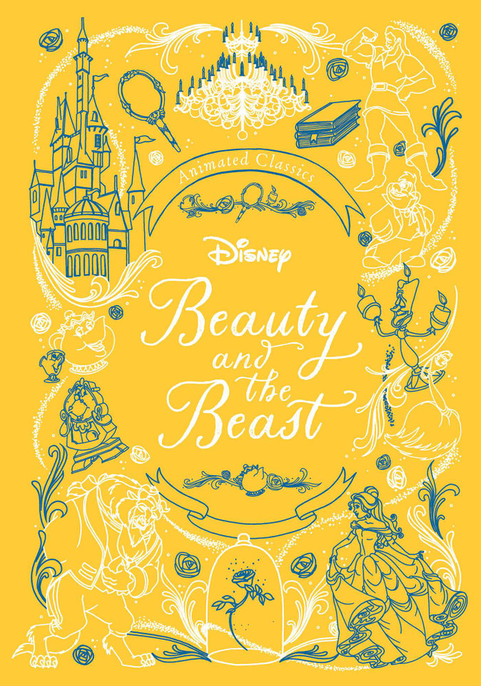 Disney Animated Classics: Beauty and the Beast (Animated Classics) book cover by Editors of Studio Fun International