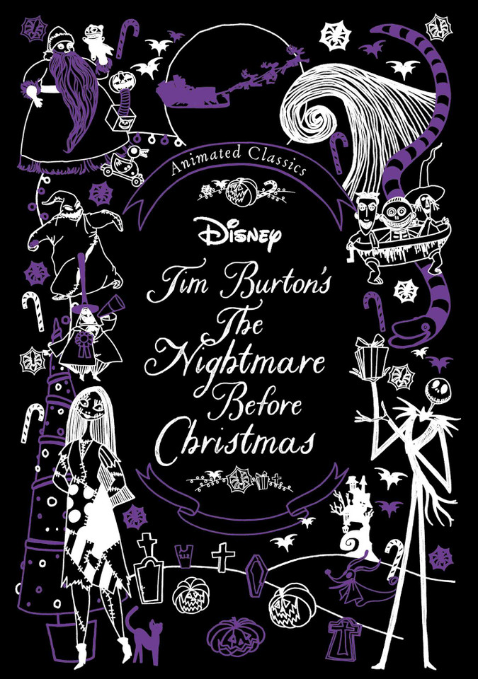 Disney Animated Classics: Tim Burton's The Nightmare Before Christmas (Animated Classics) book cover by 