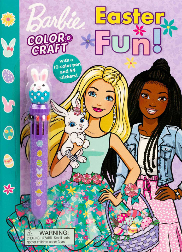 Barbie: Easter Fun! (Color & Craft) book cover by Maggie Fischer