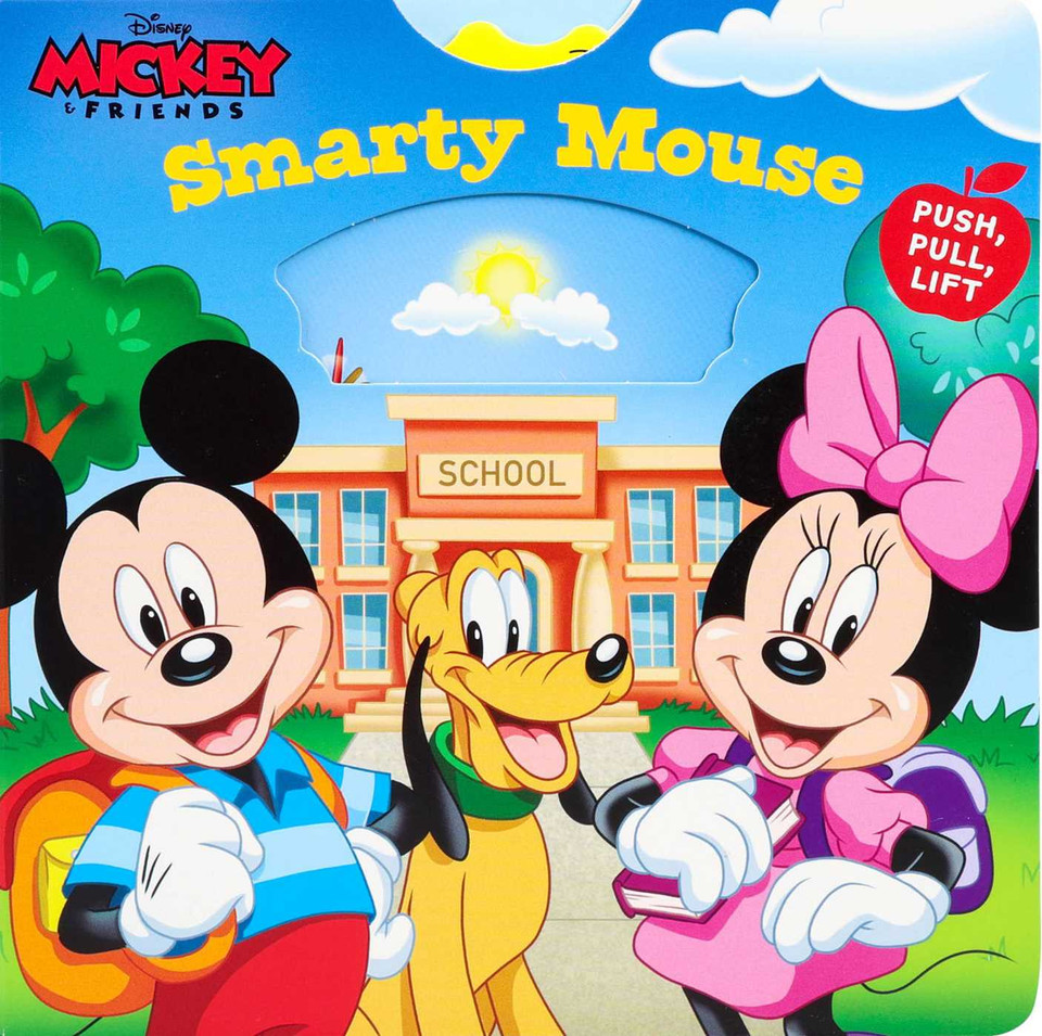 Disney Mickey: Smarty Mouse (Push-Pull-Spin Stories) book cover by Grace Baranowski