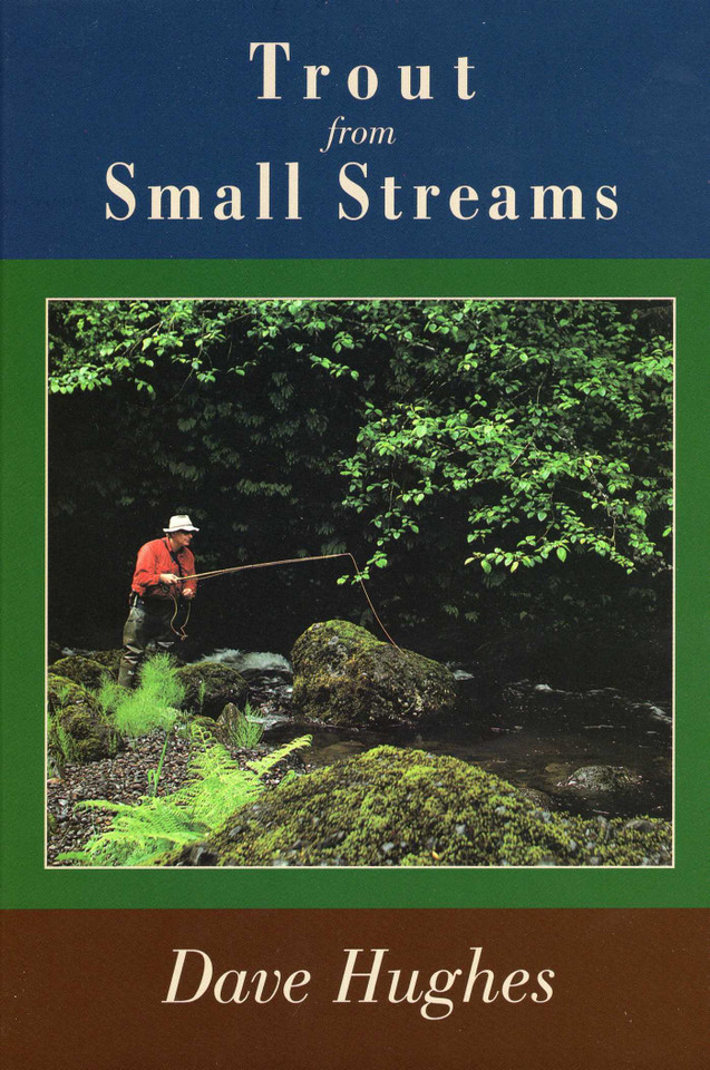 Trout from Small Streams book cover by Dave Hughes