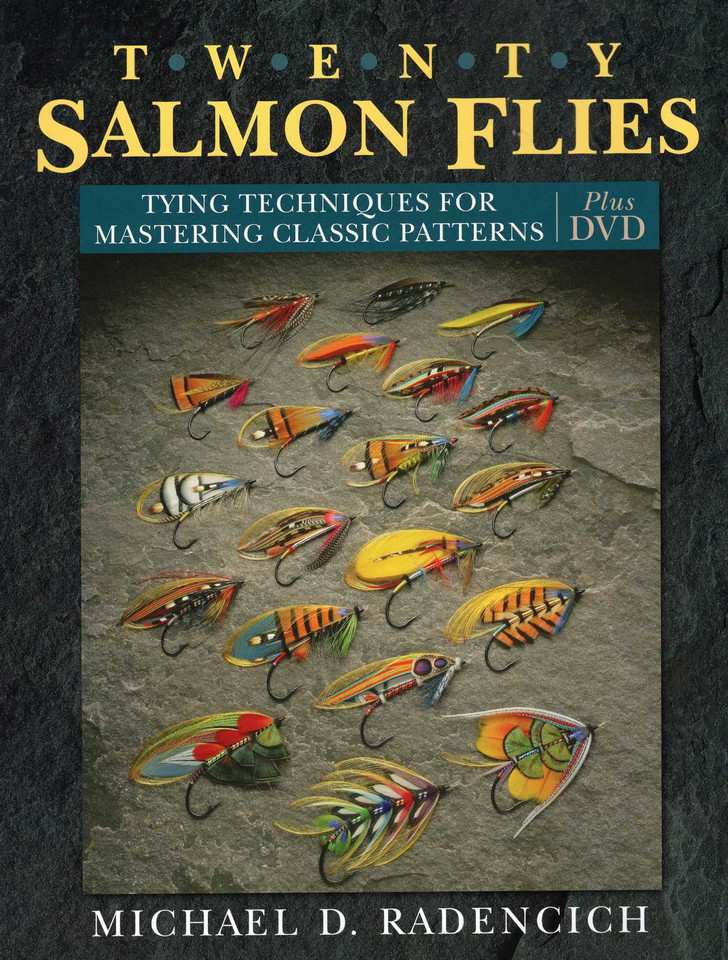 Twenty Salmon Flies book cover by Michael D. Radencich