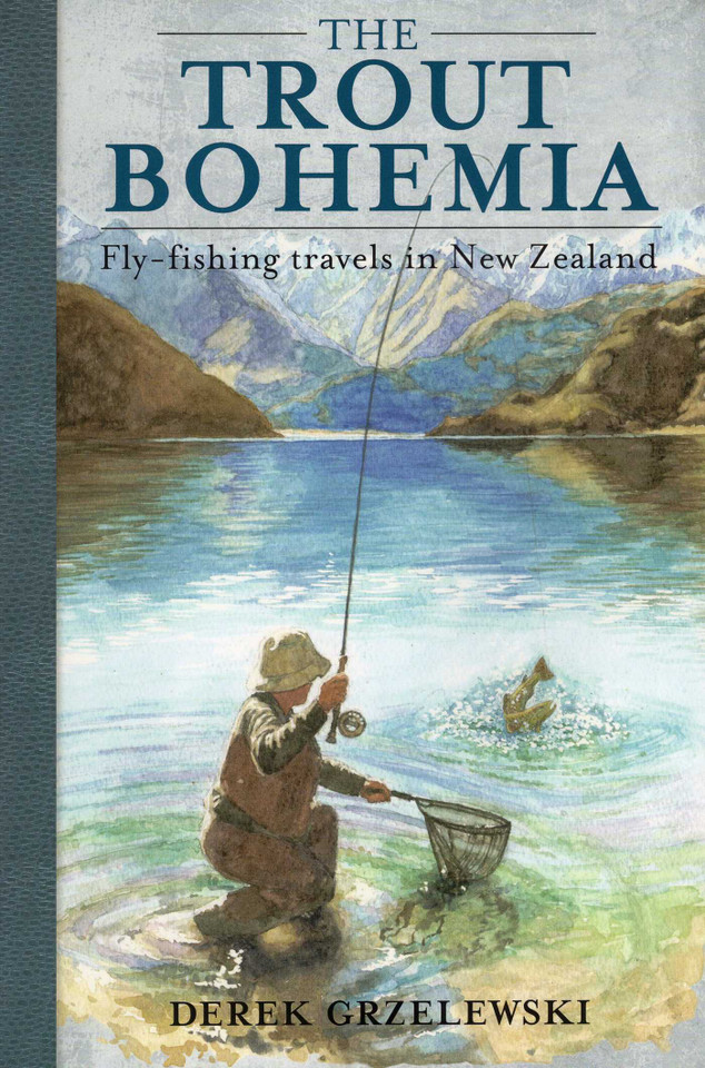 Trout Bohemia book cover by Derek Grzelewski