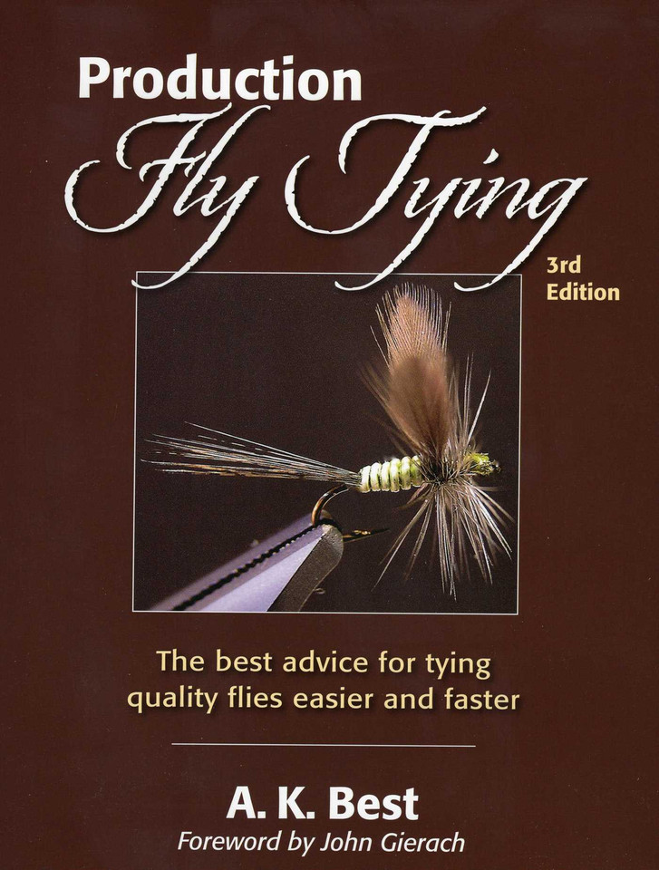 Production Fly Tying book cover by A. K. Best