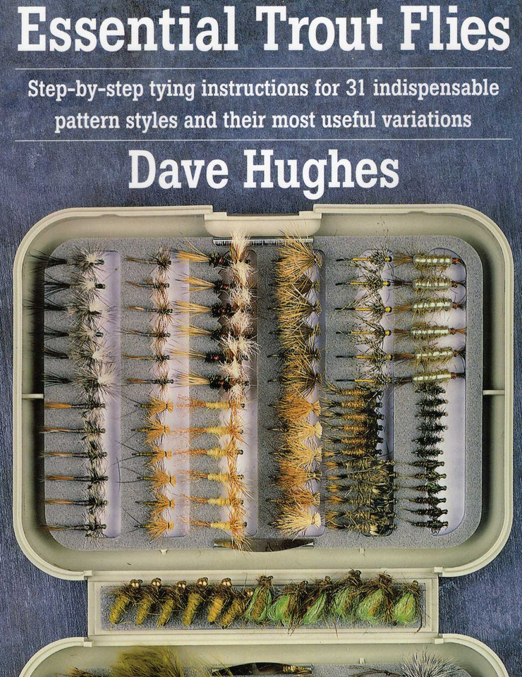 Essential Trout Flies book cover by Dave Hughes