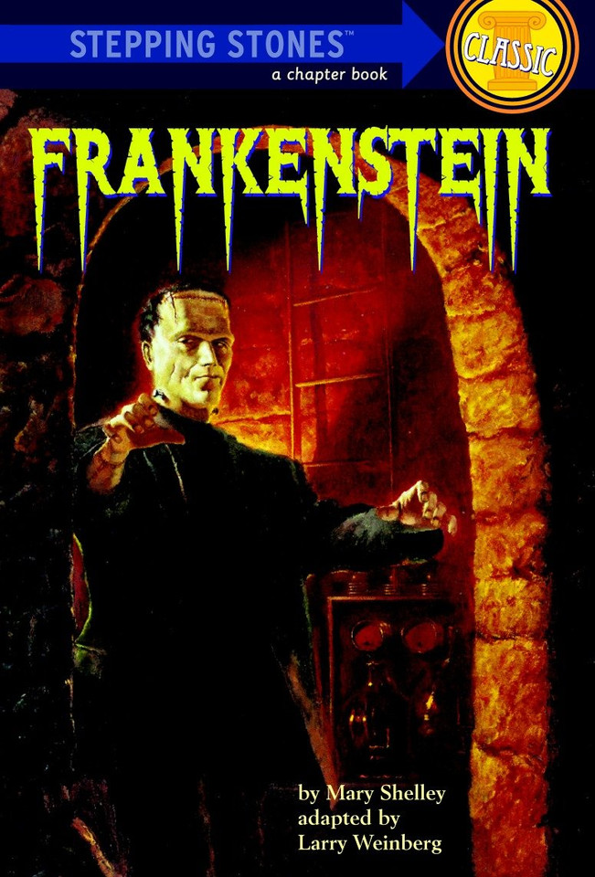 Frankenstein (A Stepping Stone Book) book cover by Mary Shelley