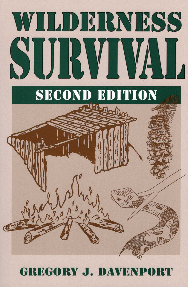 Wilderness Survival book cover by Gregory J. Davenport