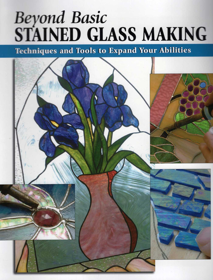 Beyond Basic Stained Glass Making (How To Basics) book cover by Sandy Allison
