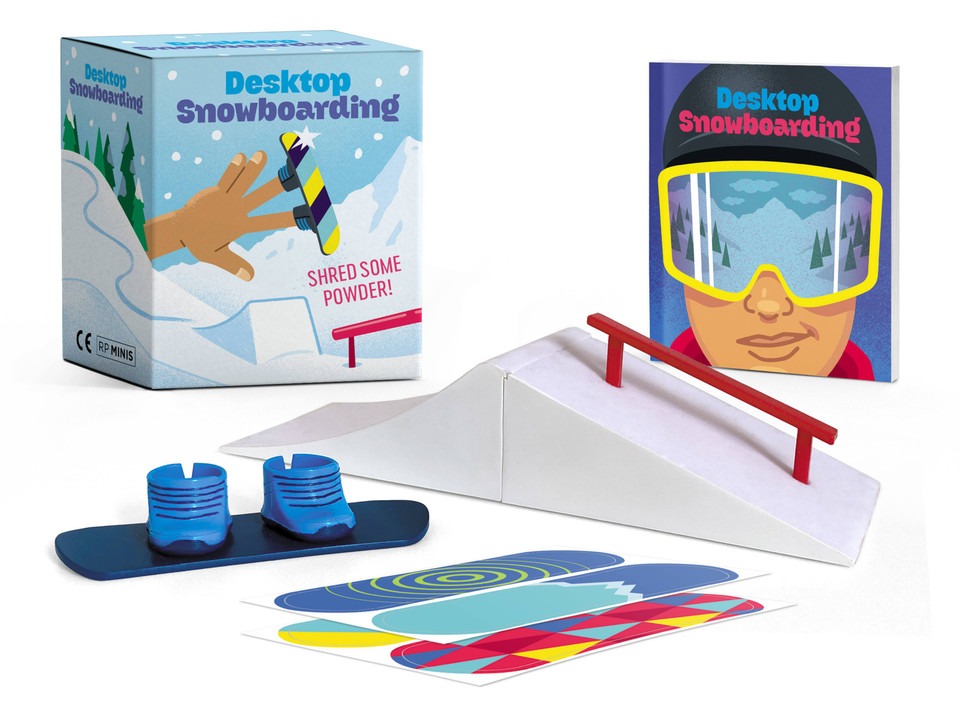 Desktop Snowboarding: Shred Some Powder! (RP Minis) book cover by Donald Lemke