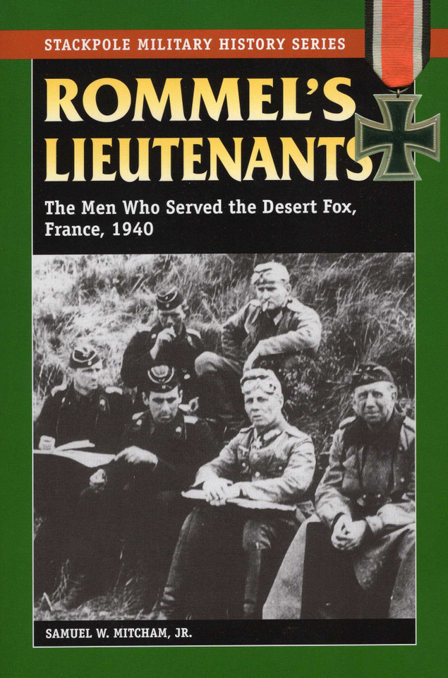 Rommel's Lieutenants (Stackpole Military History Series) book cover by Samuel W. Mitcham