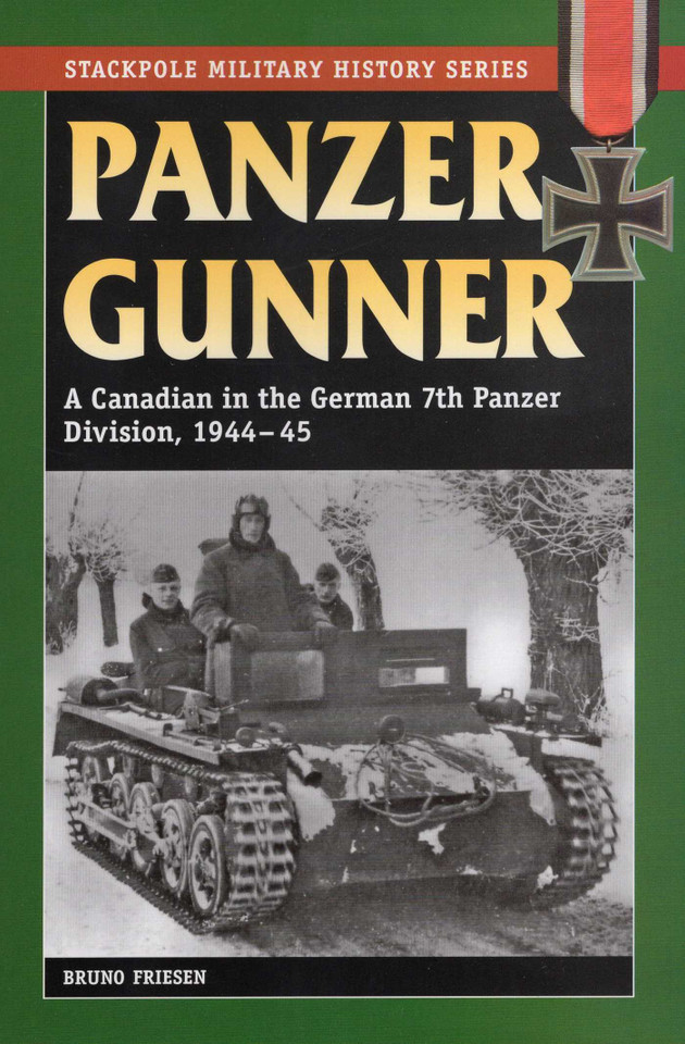 Panzer Gunner (Stackpole Military History Series) book cover by Bruno Friesen