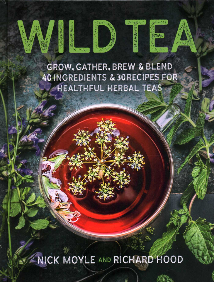 Wild Tea: Grow, gather, brew & blend 40 ingredients & 30 recipes for healthful herbal teas book cover by Nick Moyle, Richard Hood