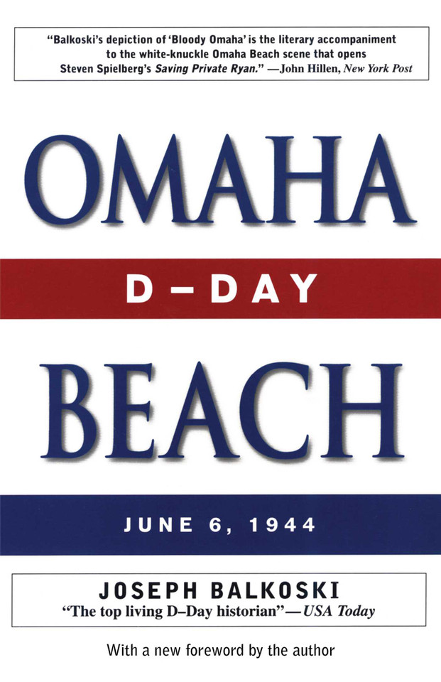 Omaha Beach: D-Day, June 6, 1944 book cover by Joseph Balkoski