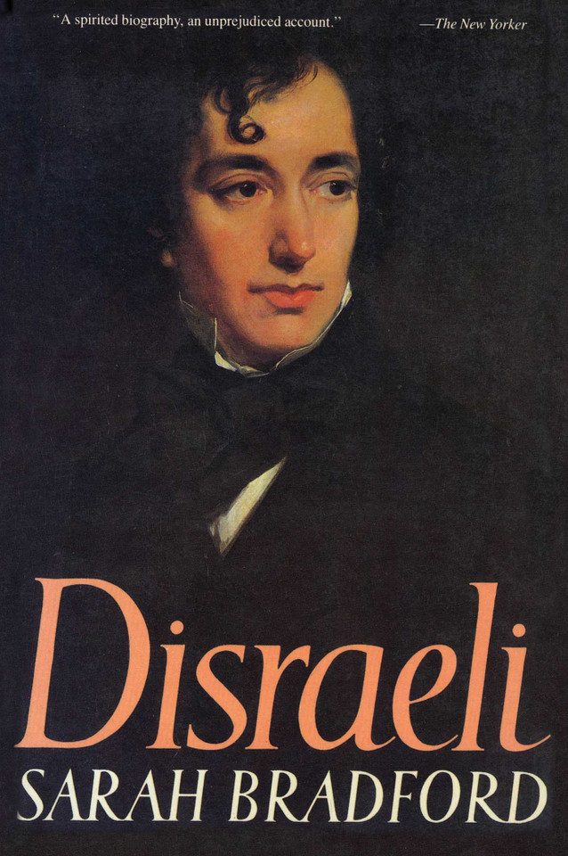 Disraeli book cover by Sarah Bradford
