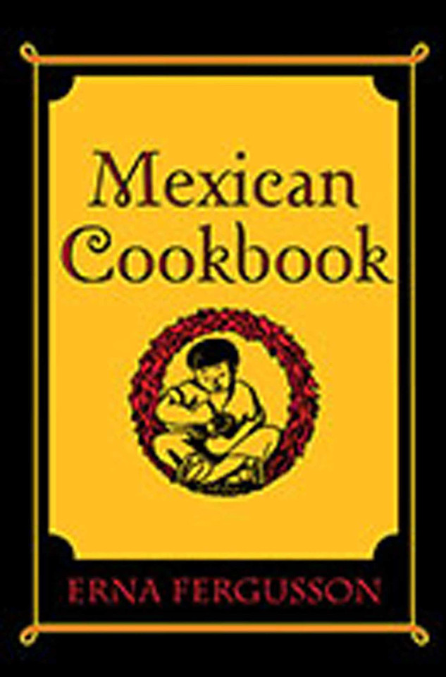 Mexican Cookbook book cover by Erna Fergusson