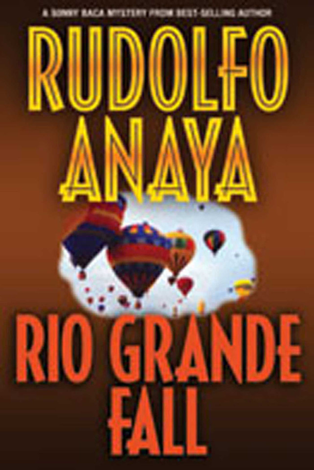 Rio Grande Fall book cover by Rudolfo Anaya