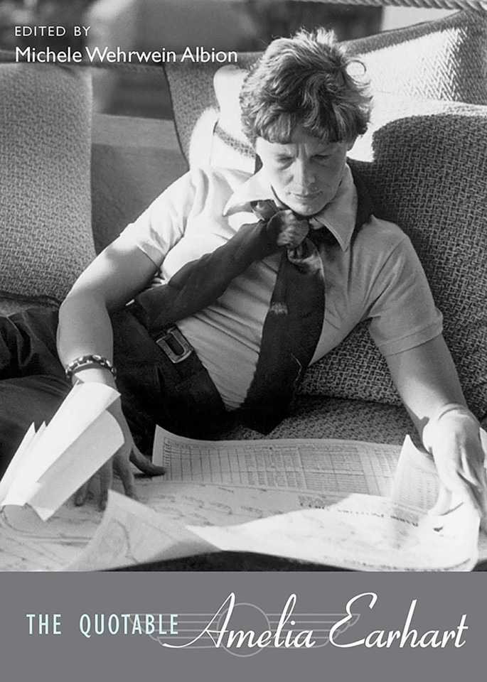 The Quotable Amelia Earhart book cover by 