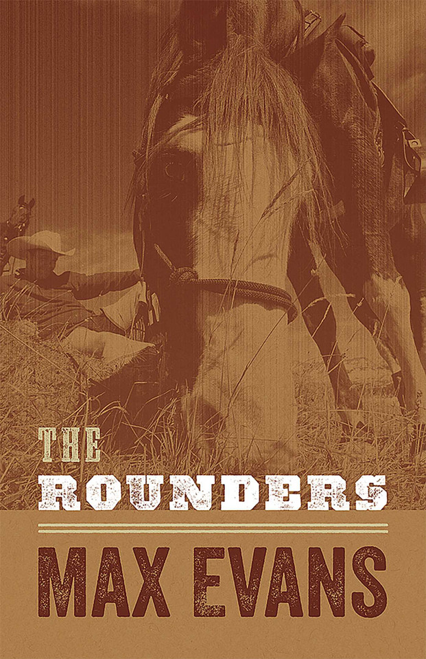 The Rounders book cover by Max Evans