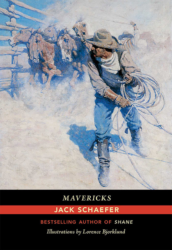 Mavericks book cover by Jack Schaefer