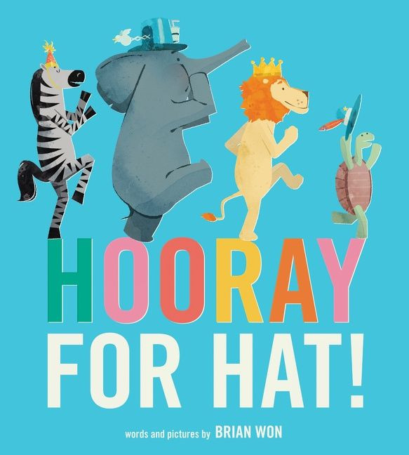 Hooray for Hat! book cover by Brian Won