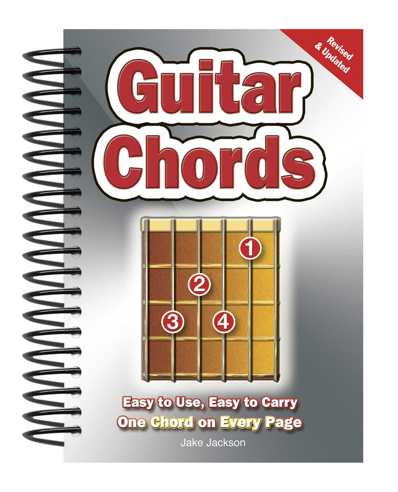 Guitar Chords: Easy-to-Use, Easy-to-Carry, One Chord on Every Page (Easy-to-Use) book cover by Jake Jackson