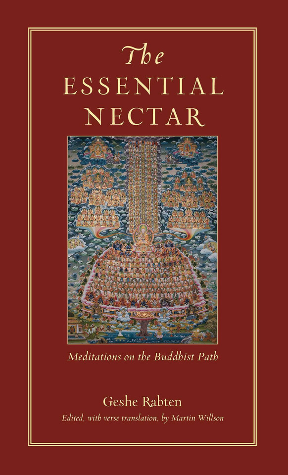 The Essential Nectar: Meditations on the Buddhist Path book cover by Geshe Rabten