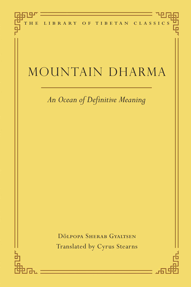 Mountain Dharma: An Ocean of Definitive Meaning (Library of Tibetan Classics) book cover by Dolpopa Sherab Gyaltsen