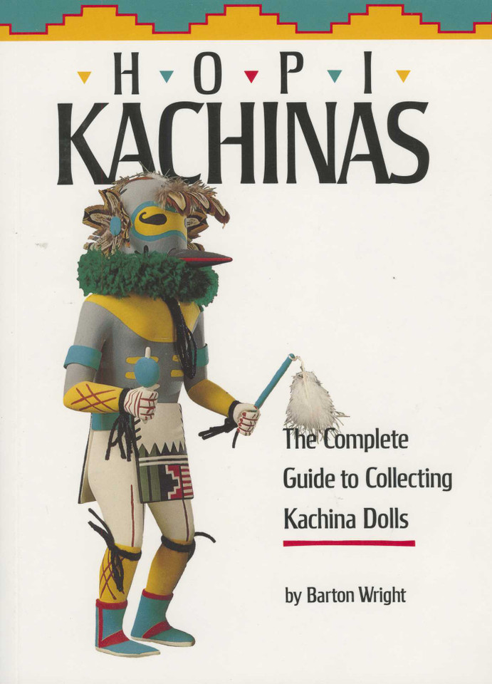 Hopi Kachinas book cover by Barton Wright