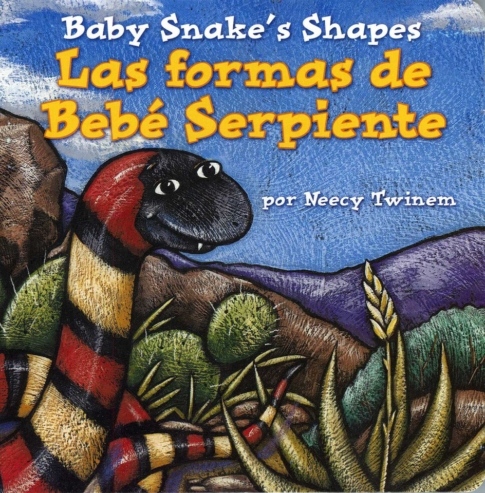 Baby Snake's Shapes/Las formas de Bebe Serpiente book cover by Neecy Twinem