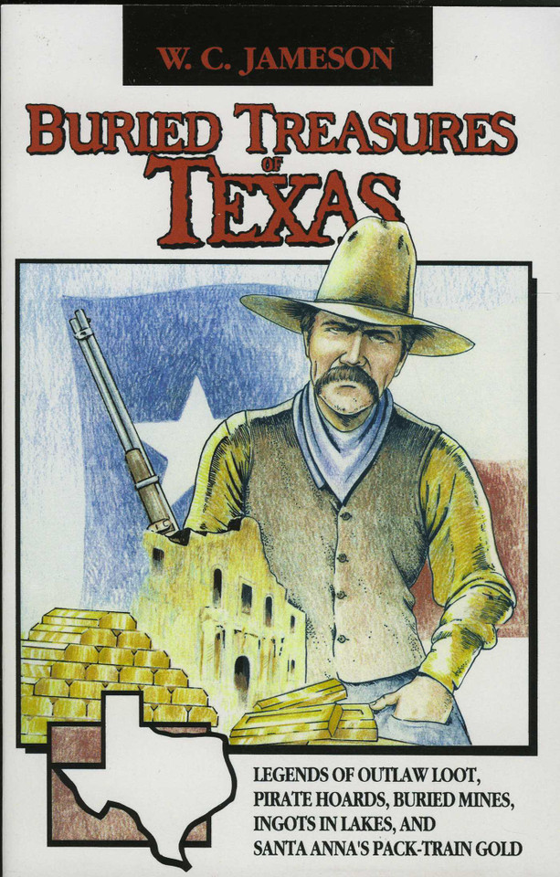 Buried Treasures of Texas (Buried Treasure) book cover by W.C. Jameson