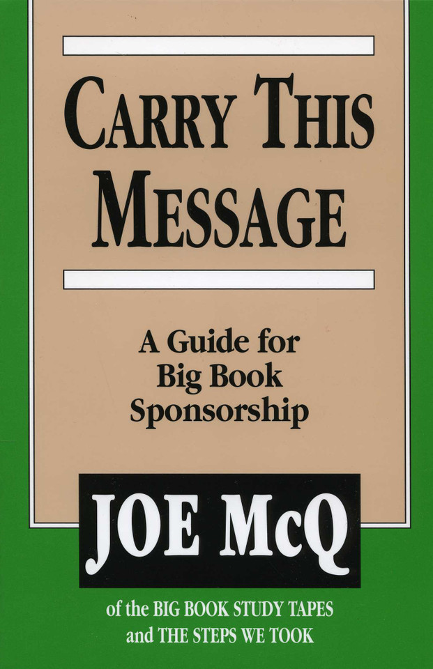 Carry This Message book cover by Joe McQ