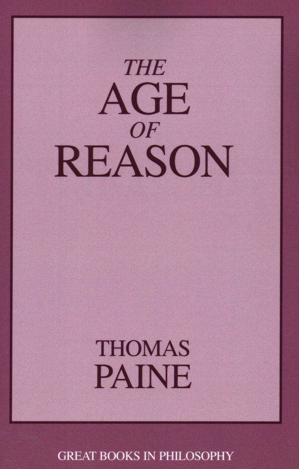 Age of Reason book cover by Thomas Paine