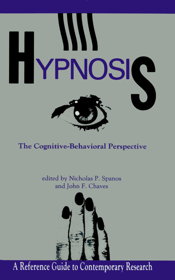 Hypnosis book cover by 