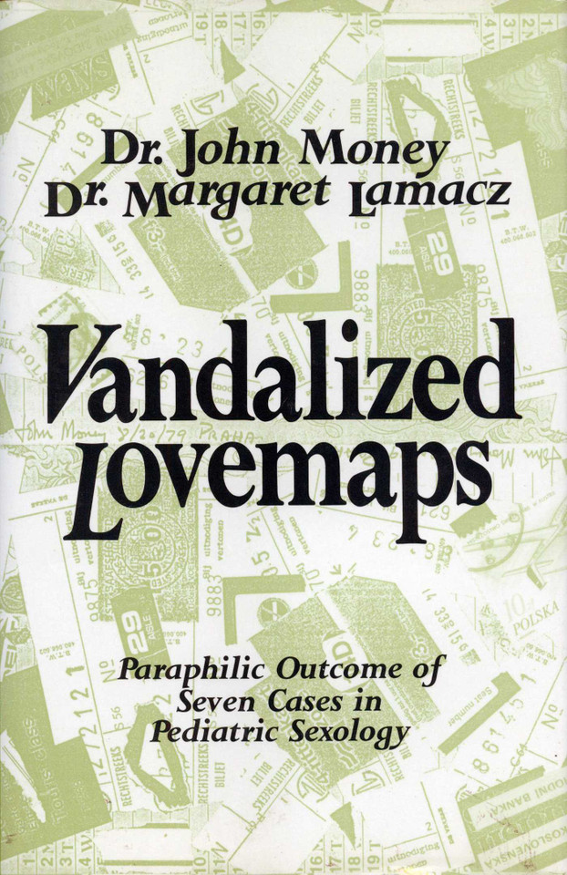 Vandalized Lovemaps book cover by John Money