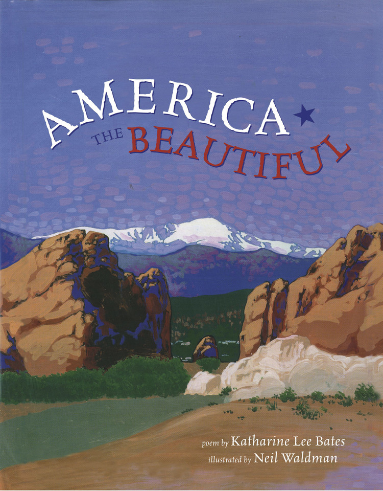 America the Beautiful book cover by Katharine Lee Bates