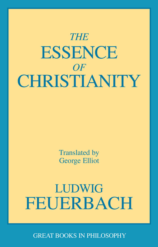 Essence of Christianity book cover by Ludwig Feuerbach