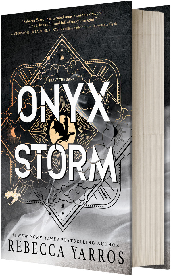 Onyx Storm (Standard Edition) book cover by Rebecca Yarros