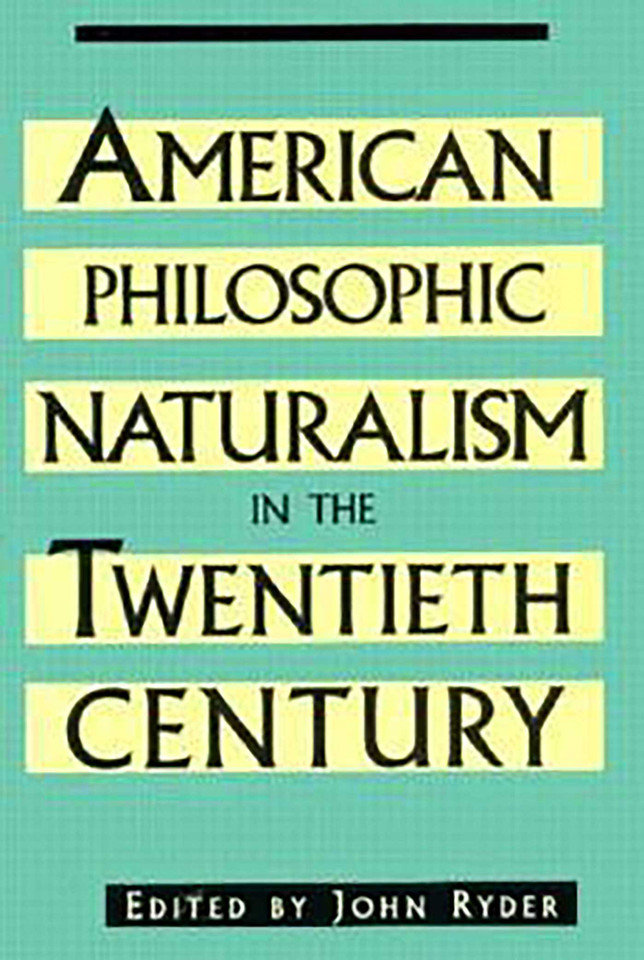 American Philosophic Naturalism in the Twentieth Century book cover by 
