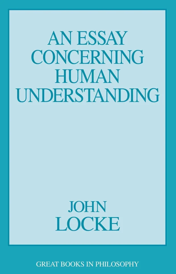 Essay Concerning Human Understanding book cover by John Locke